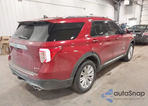 2021 Ford Explorer King Ranch z USA, uszkodzony, nr VIN 1FM5K8LC1MGB79663